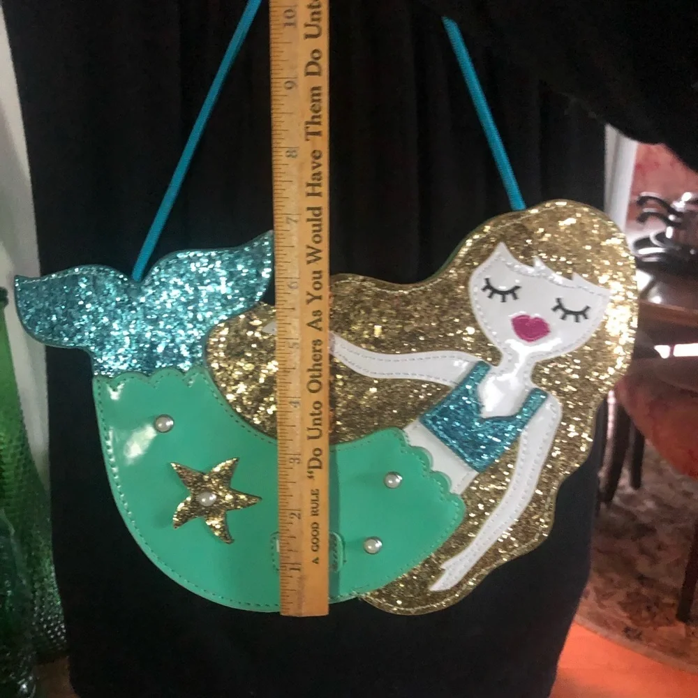 Glitter Mermaid Crossbody Purse by Limited Too